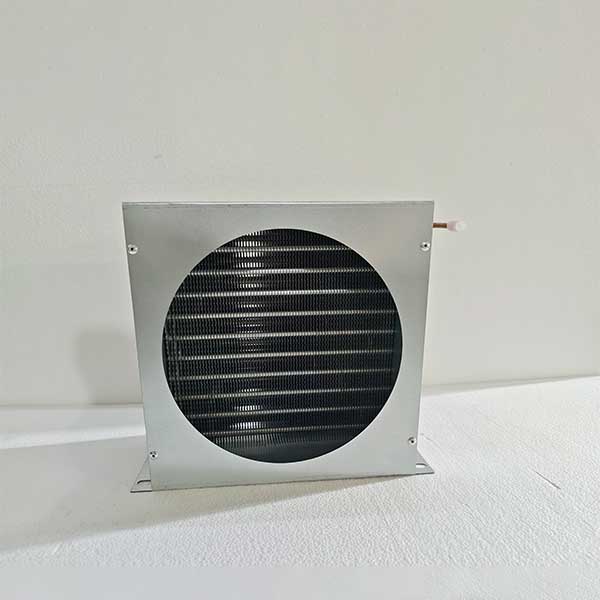 Copper tube aluminum fin evaporator for freezer