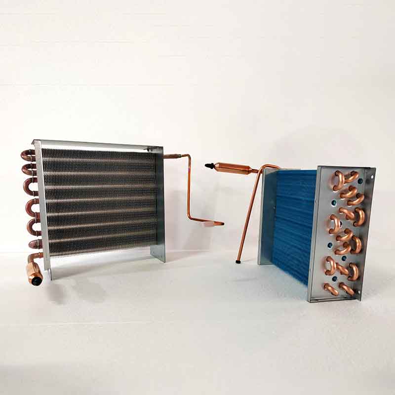 Small chiller evaporator Small air conditioner condenser