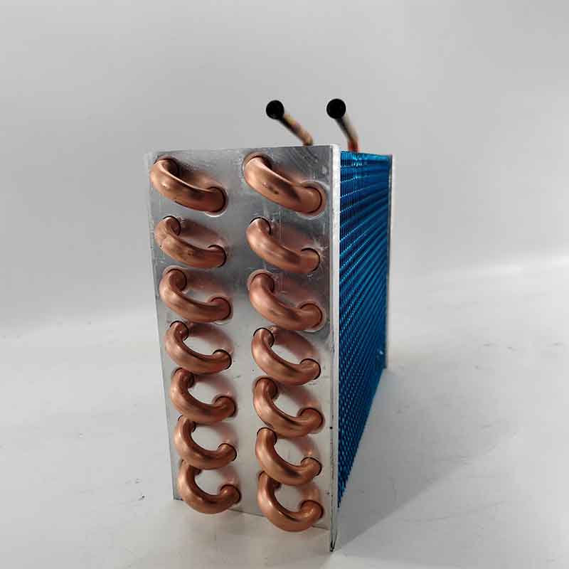 Freezer Air conditioner Refrigerator condenser Copper tube aluminum fin evaporator