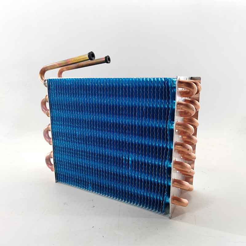 Freezer Air conditioner Refrigerator condenser Copper tube aluminum fin evaporator