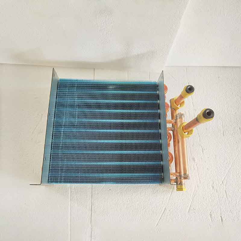 Air-cooled copper tube condenser