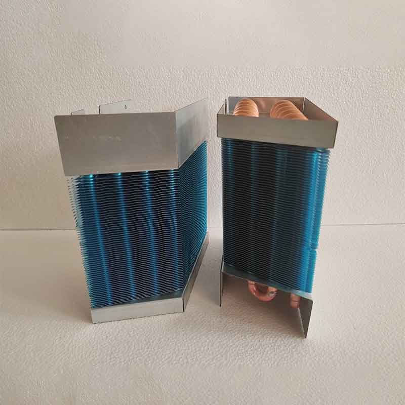 Copper tube aluminum fin heat exchanger