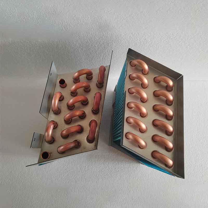 Copper tube aluminum fin heat exchanger