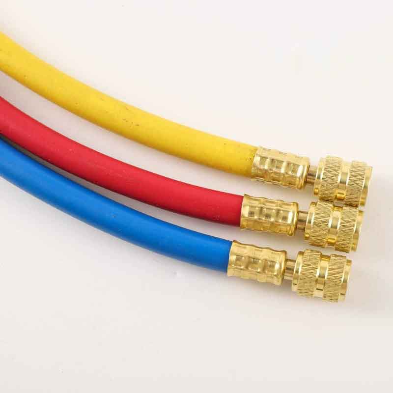 Air conditioning refrigerant fluorine filling tube three color filling tube R22 R134 R410a refrigerant filling tube fluorine filling tube