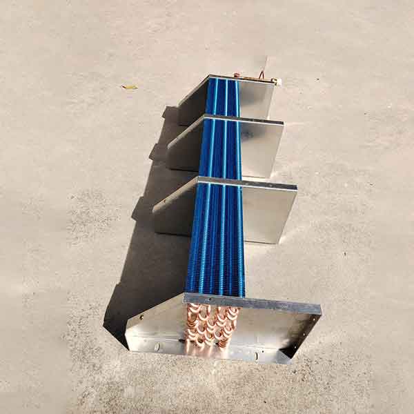 Custom copper tube aluminum fin radiator