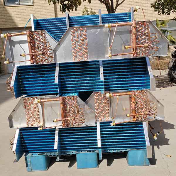 Custom copper tube aluminum fin radiator