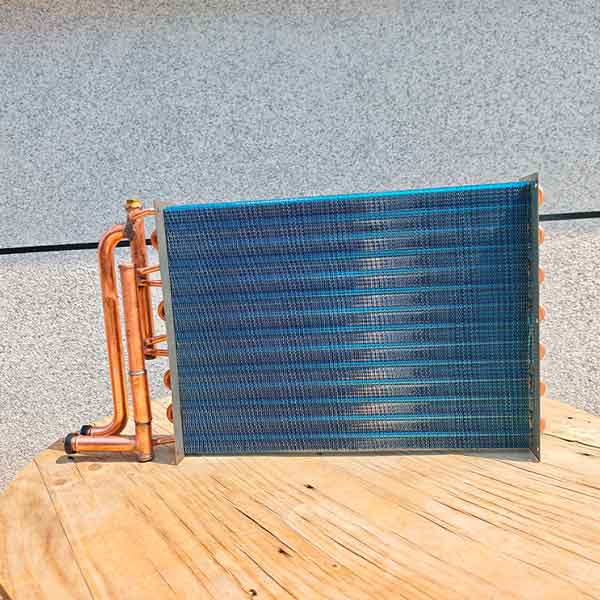 High-strength copper tube aluminum fin marine heater heat exchanger cruise ship central heating equipment