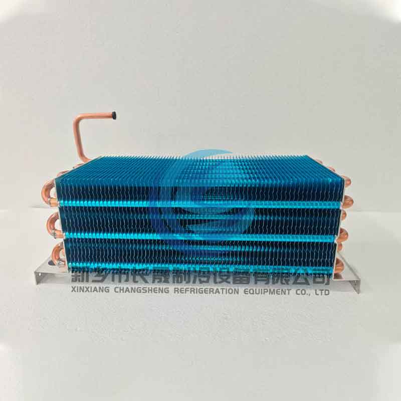 Custom copper tube fin evaporator