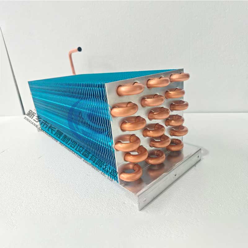 Custom copper tube fin evaporator