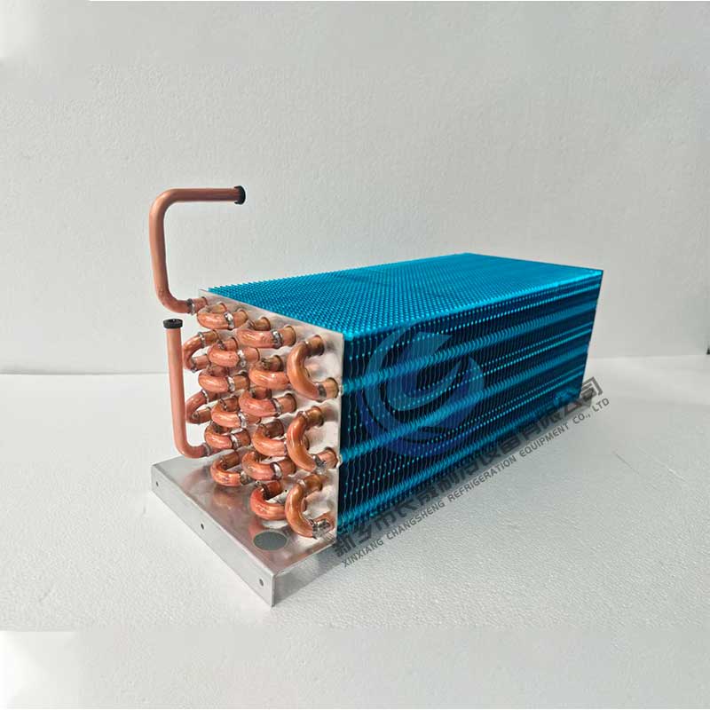 Custom copper tube fin evaporator