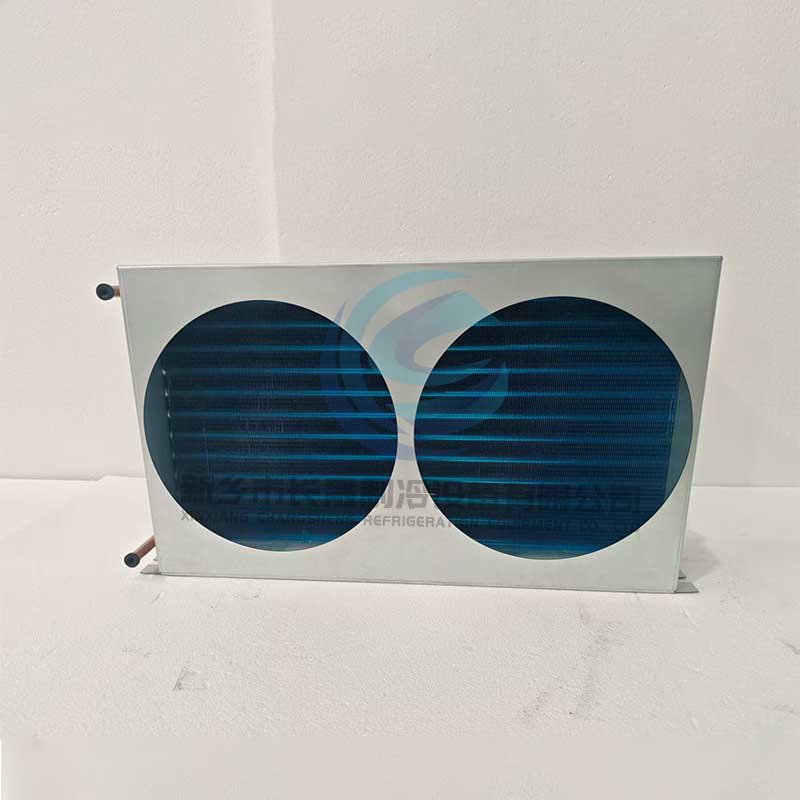 Finned Tube Condenser – Copper Tubes with Aluminum Fins for Refrigeration