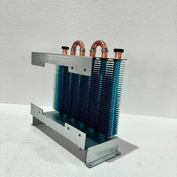 Copper Tube Fin Evaporator Condenser | Custom HVAC Refrigeration Heat Exchanger